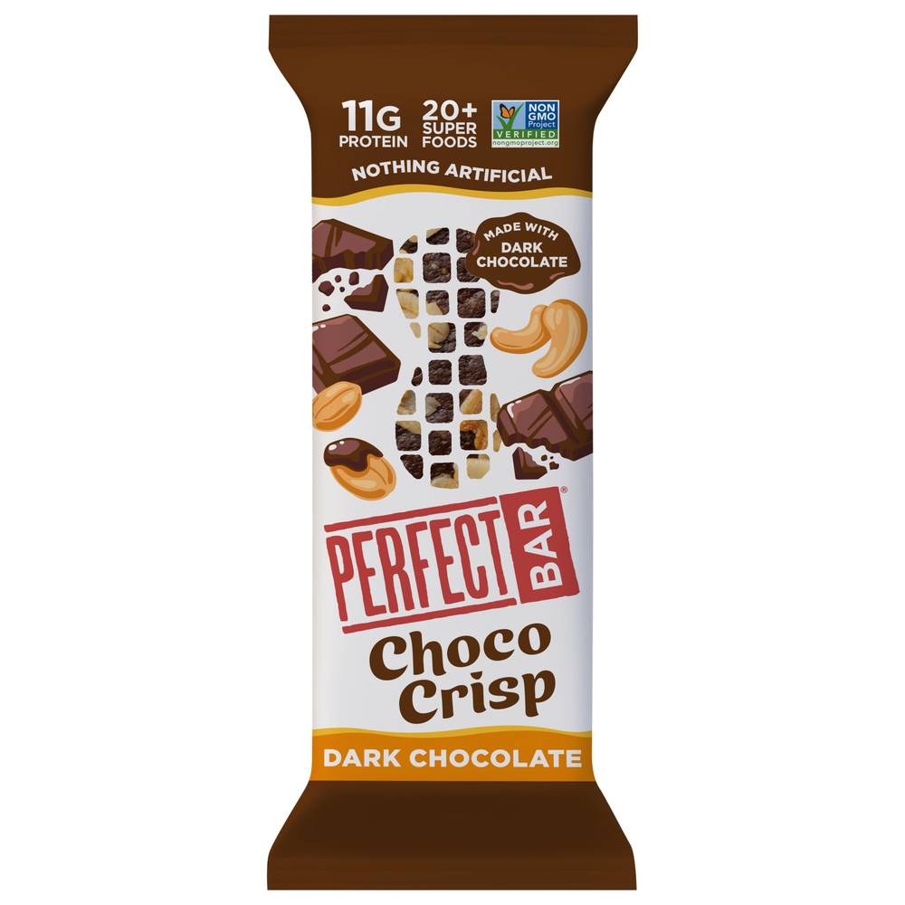 Perfect Bar Layers Protein Bar, Crispy Peanut Butter-Chocolate (1.94 oz)