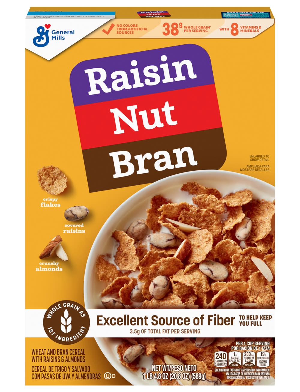General Mills Raisin Nut Bran Cereal (20.8 oz)
