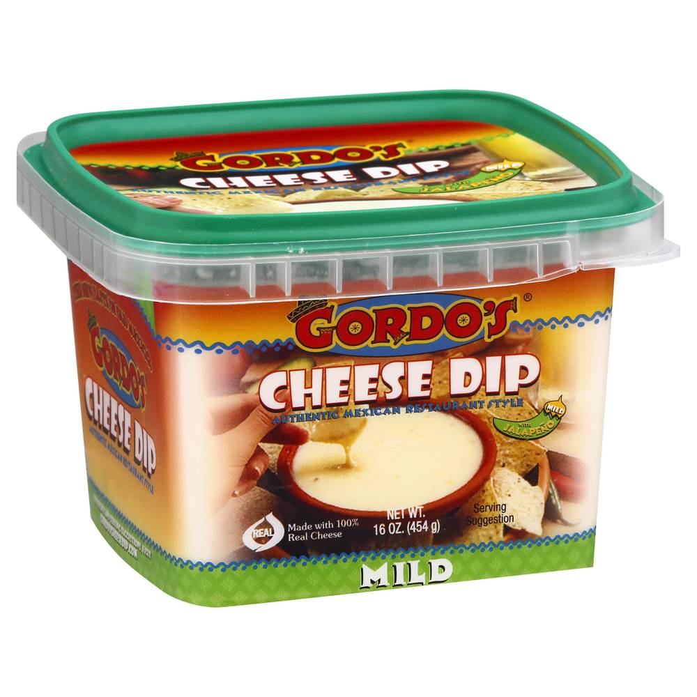 Gordo's Mild Jalapeno Cheese Dip (1 lbs)