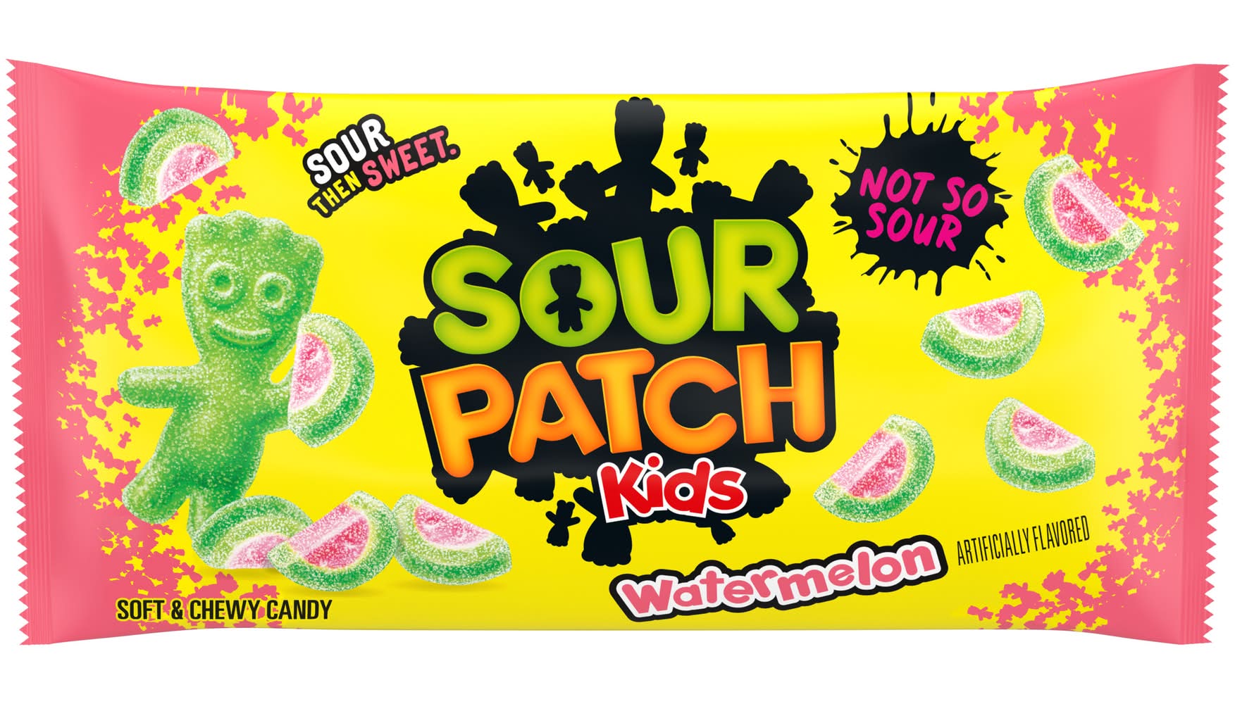 Sour Patch Kids Soft & Chewy Candy, Watermelon (2 oz)