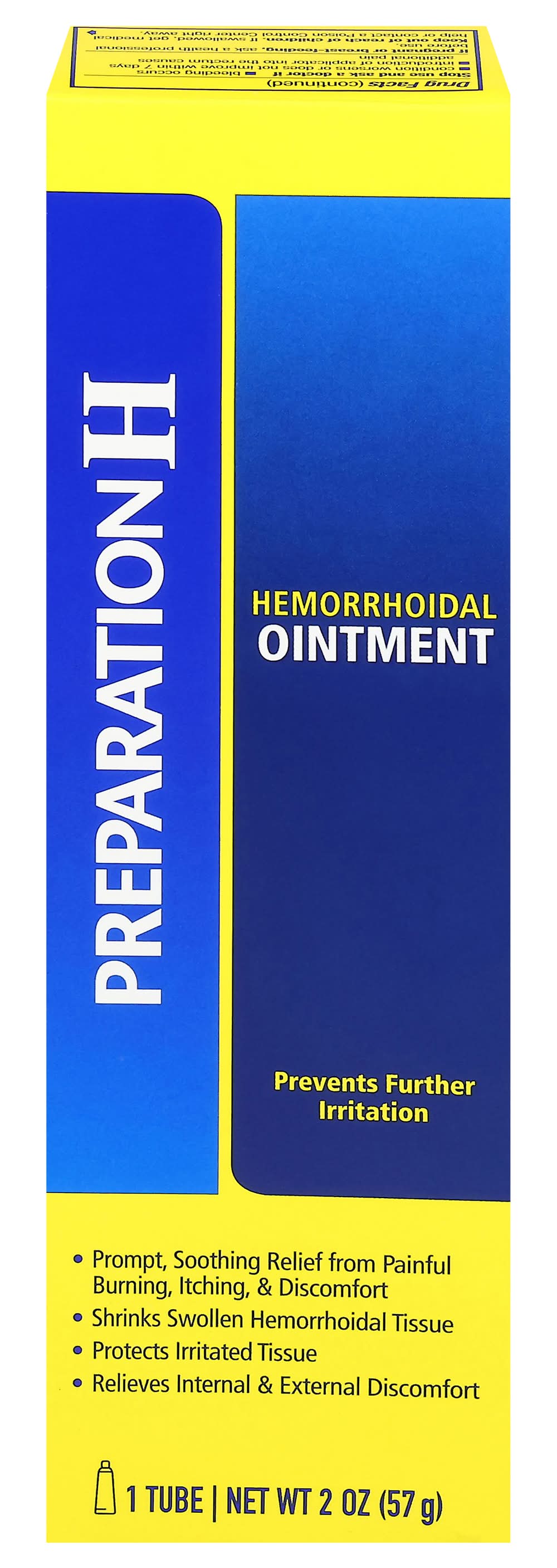 Preparation H Hemorrhoidal Ointment Tube (2 oz)