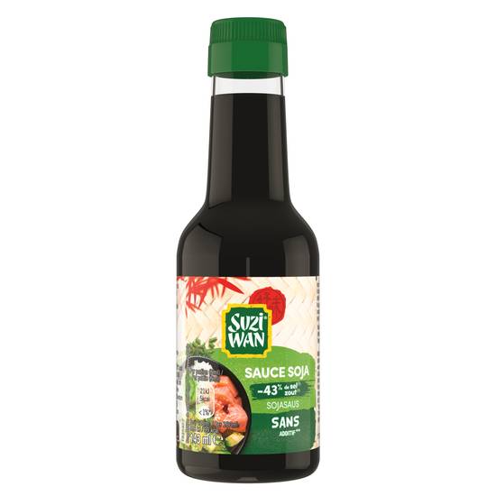 Suziwan - Sauce soja allégée en sel (143ml)
