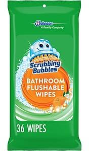 Scrubbing Bubbles Disinfecting Wipes, Citrus Action Scent, 36 Wipes/Container (319252)