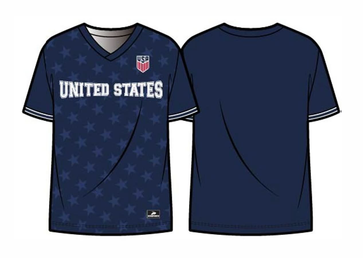 Usa Soccer Blue Game Day Shirt