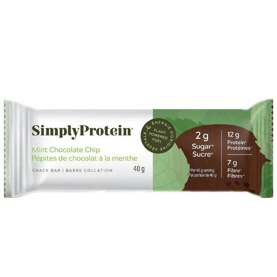 Simply Protein Mint Chocolate Chip Snack Bar (40 g)