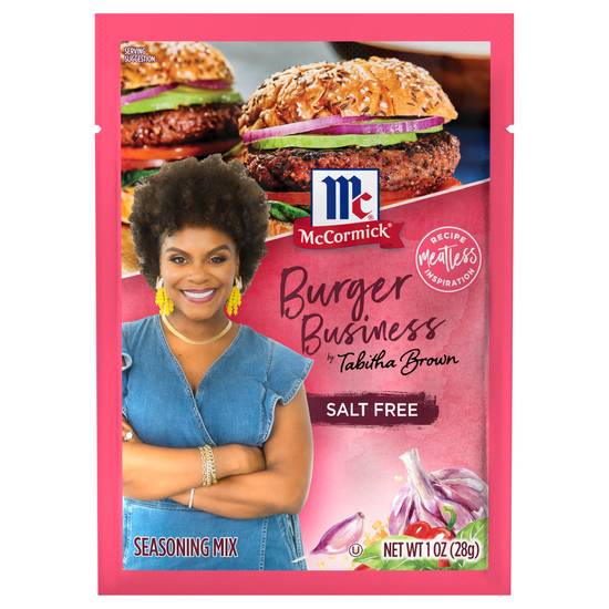 Mccormick Salt Free Burger Business Seasoning Mix