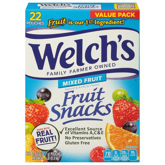 Welch's Fruit Snacks Value pack (22 ct) (mixed fruit)