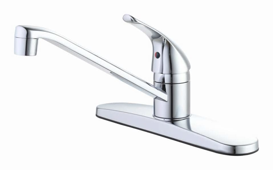 Glacier Bay Single Handle Standard Kitchen Faucet In Polished Chrome