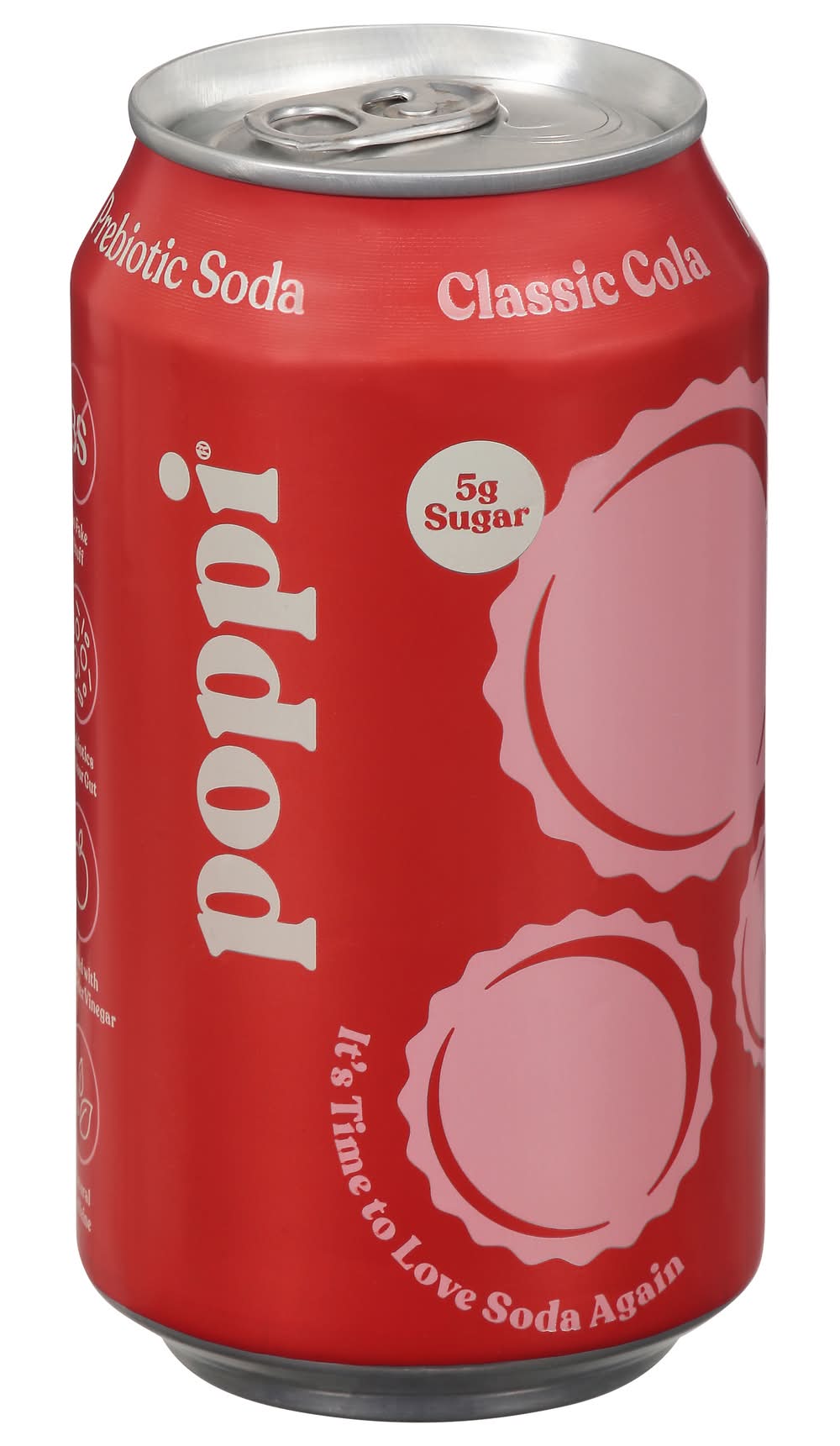 poppi Classic Cola Prebiotic Soda (12 fl oz)