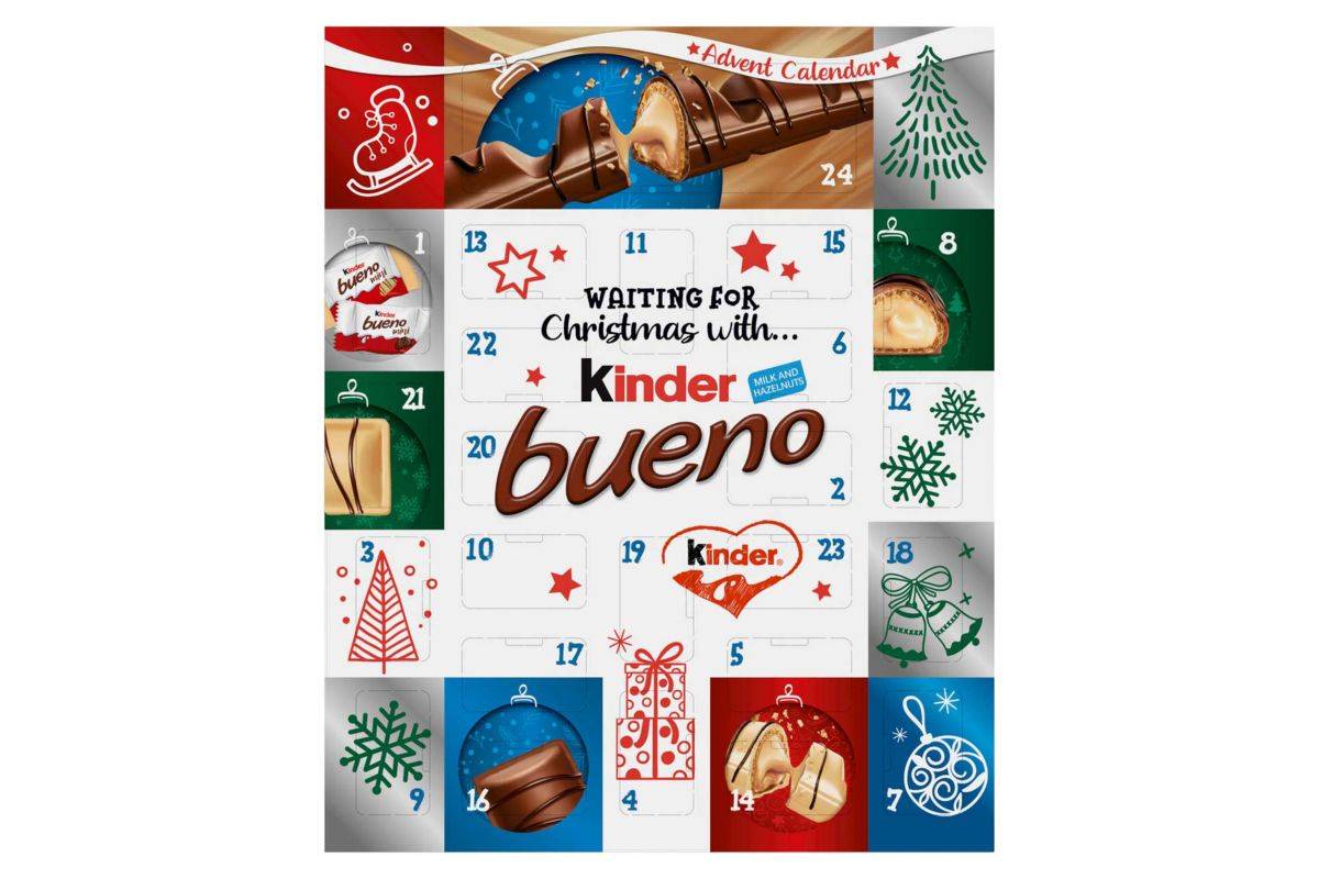 Kinder Bueno Advent Calendar 167g