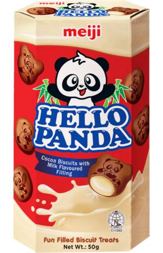 Meiji Hello Panda Cocoa Biscuits (50g)