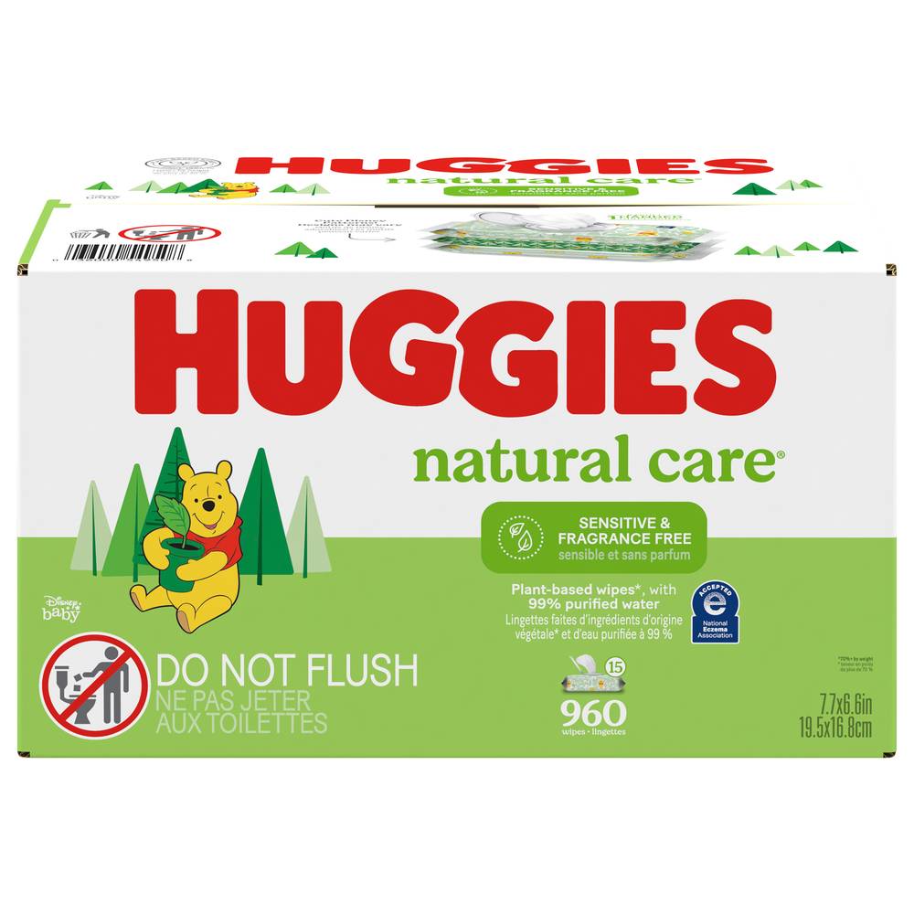 Huggies Natural Care Baby Wipes