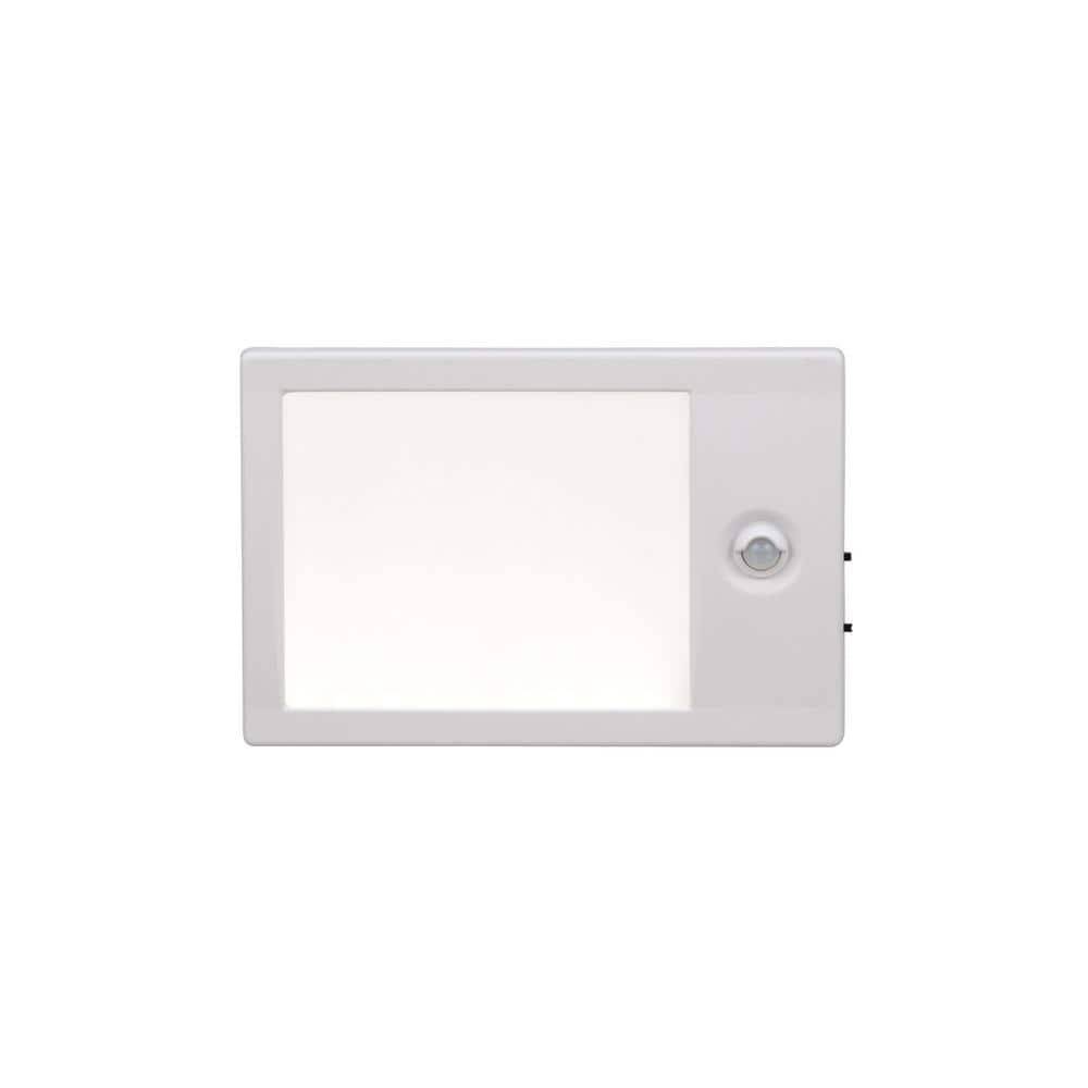 6 In. Rechargeable Battery Adjustable White Light 100 Lumens Led Utility Light With Motion Sensor