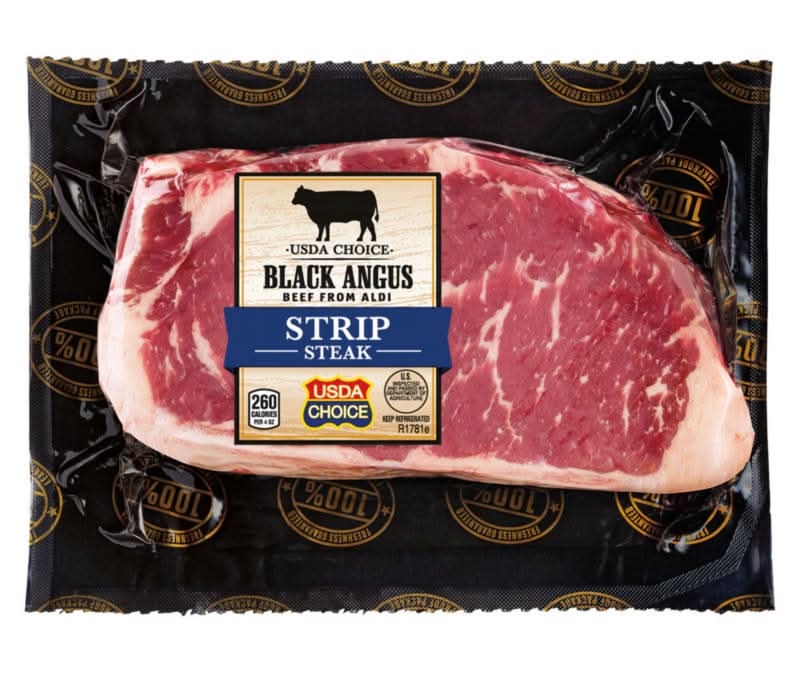 USDA Choice Black Angus Beef Strip Steak
