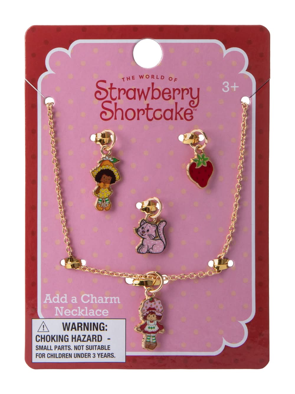 Character Necklace Strawberry Shortcake