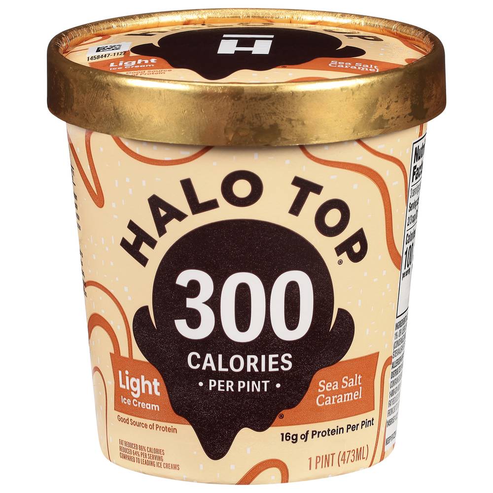 Halo Top Sea Salt Caramel Ice Cream