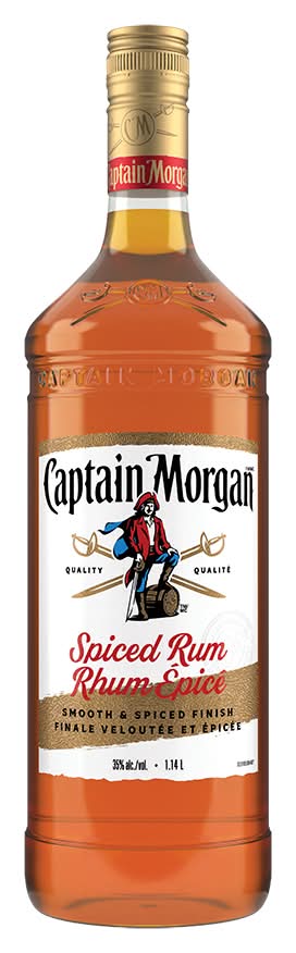 Captain Morgan Spiced Rum, Original (1.14 L)