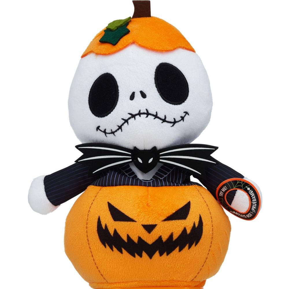 Disney Tim Burton'S The Nightmare Before Christmas Animated Poppin' Pumpkin King, 11 In