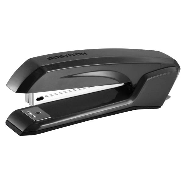 Bostitch Office Ascend Plastic Stapler, 20 Sheets Capacity, Black