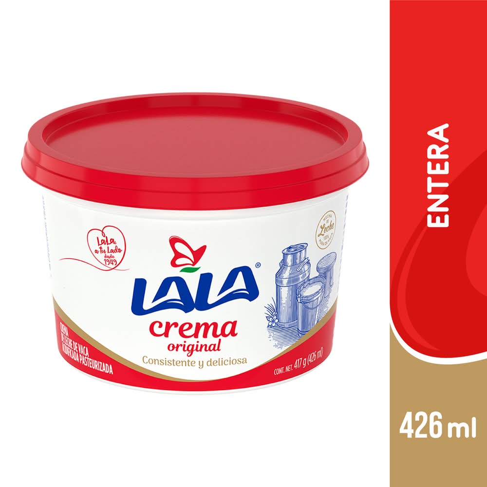 Lala · Crema ácida entera (426 ml)