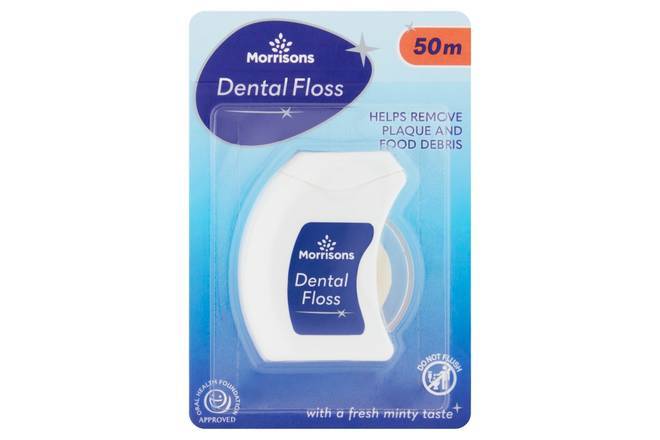 Morrisons Dental Floss Mint 50ml