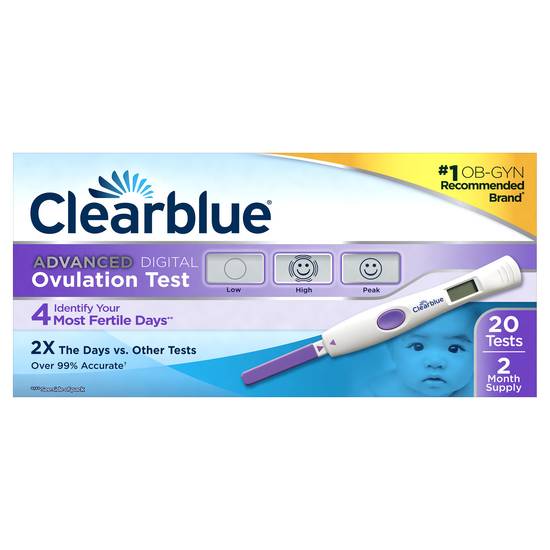 Clearblue Digital Advanced Ovulation Test (20 ct)