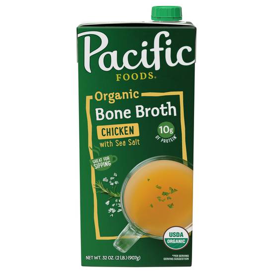 Pacific Foods Organic Chicken Bone Broth (32 fl oz)