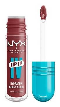 NYX Professional Makeup Lip I.v. Hydrating Lip Gloss Stain, Hydra Honey (0.16 fl oz)