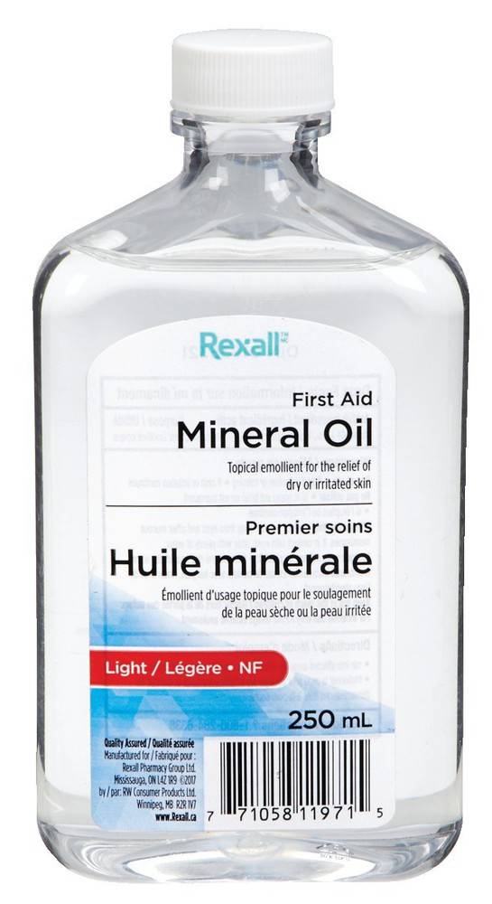 Rexall First Aid Light Mineral Oil (250 ml)