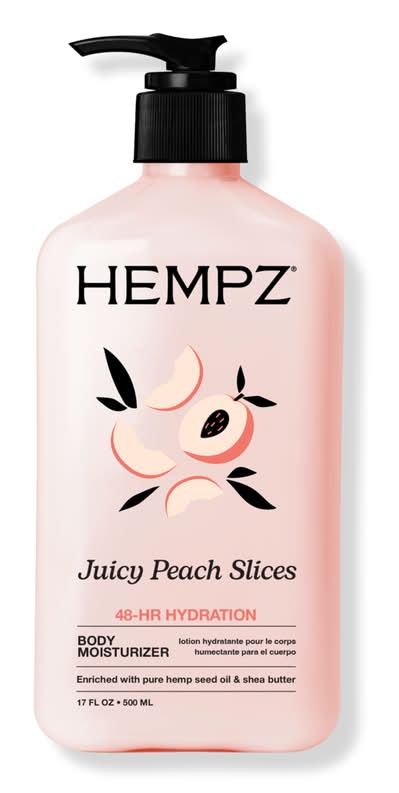 Hempz Juicy Peach Slices Body Moisturizer 17 oz