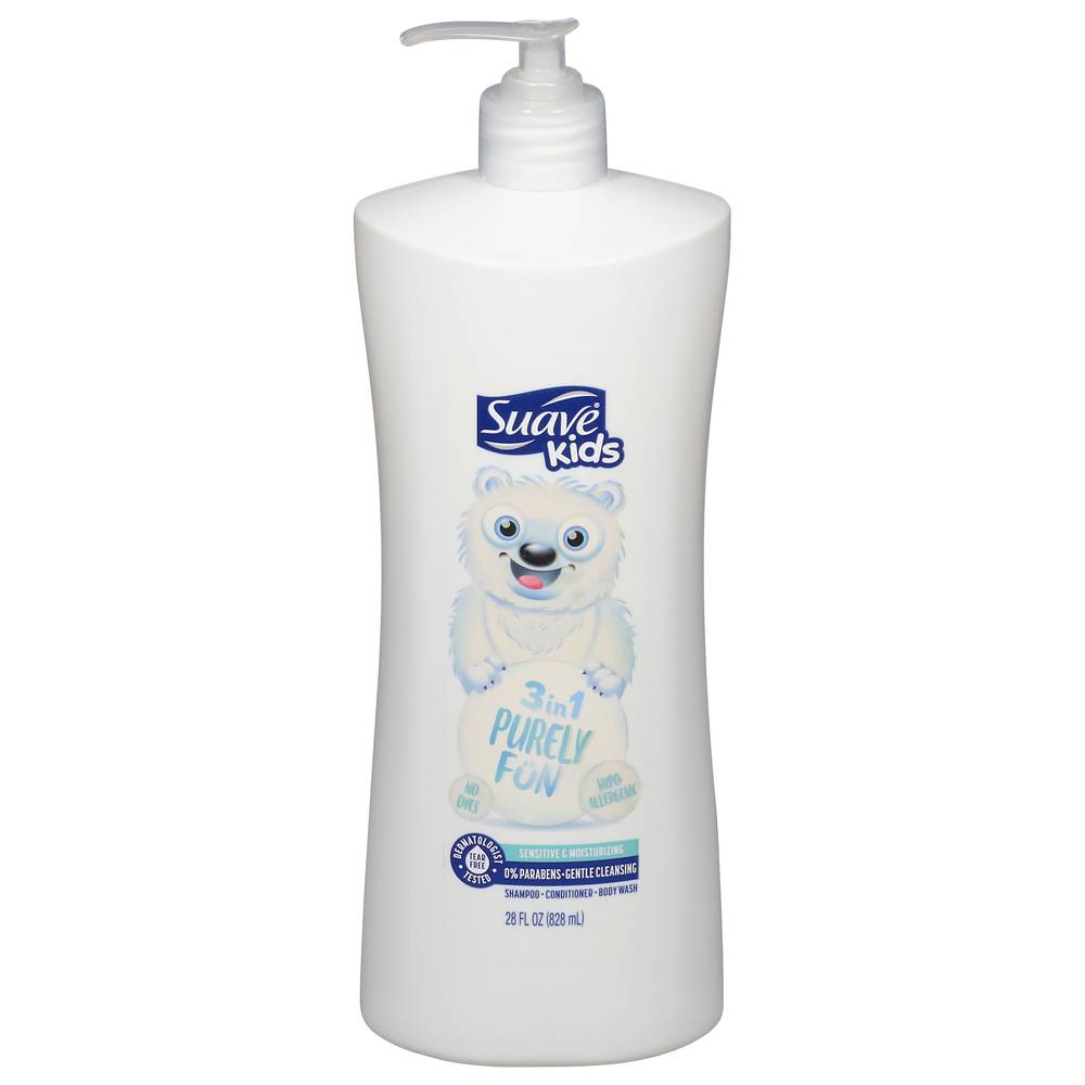 Suave Kids Purely Fun 3 in 1 Shampoo (28 fl oz)