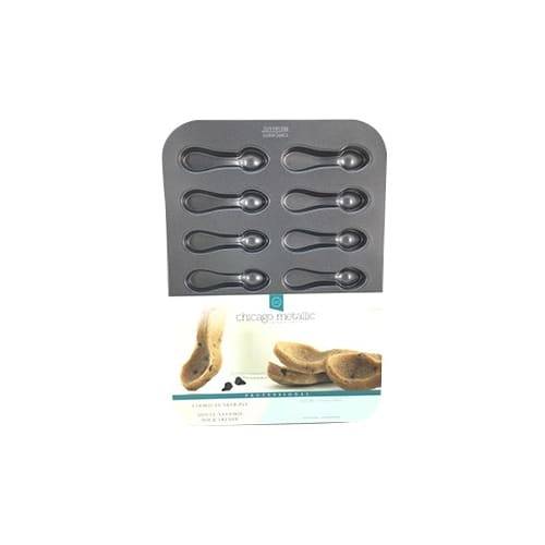 Chicago Metallic Baking Pan Non-Stick Spoon Cookie Dunker 14 Mold