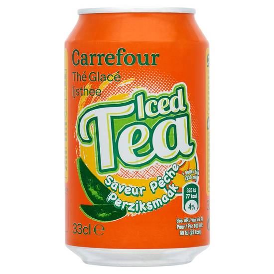 Carrefour Thé Glacé Saveur Pêche 33 cl