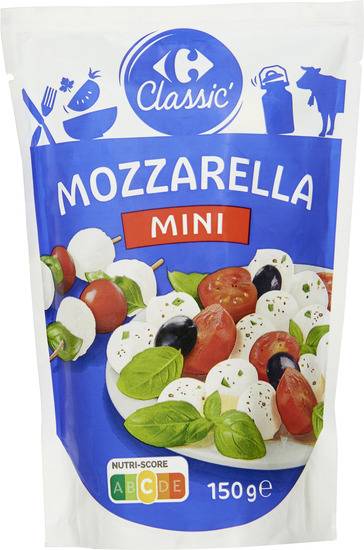 Mozzarella  Mini CARREFOUR CLASSIC' - le paquet de 150g