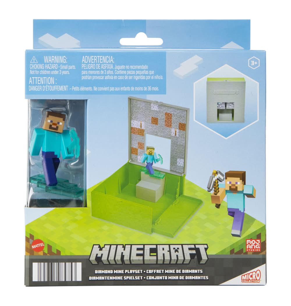 Minecraft™ Micro Collection Diamond Mine Playset