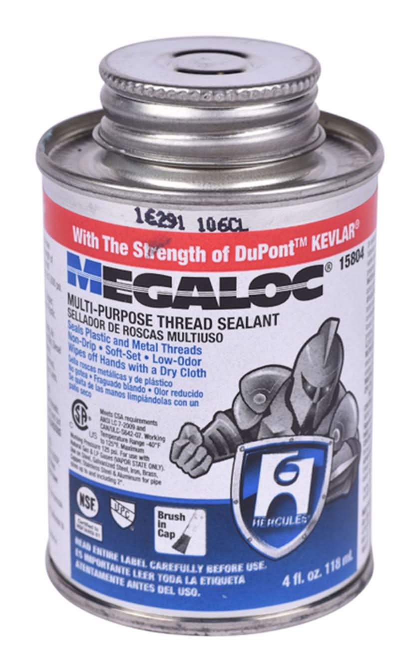 Hercules Megaloc Blue Thread Sealant 4 Oz