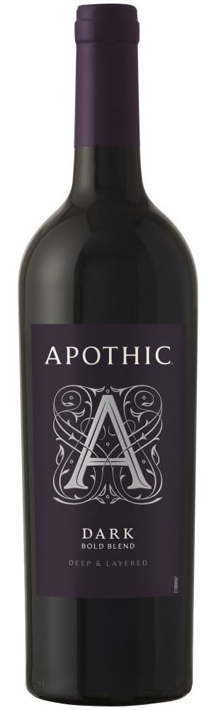 Apothic Dark Red Blend Red Wine, 2013 (750 ml)