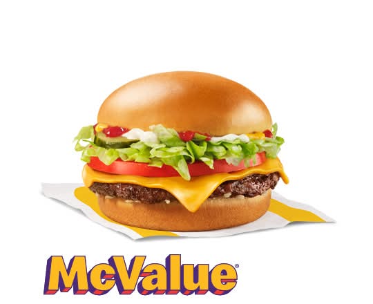 Cheeseburger Deluxe [340.0 Cals]