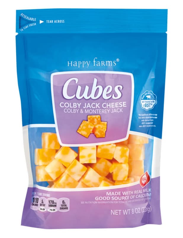Happy Farms Colby Jack Cheese Cubes (8 oz)