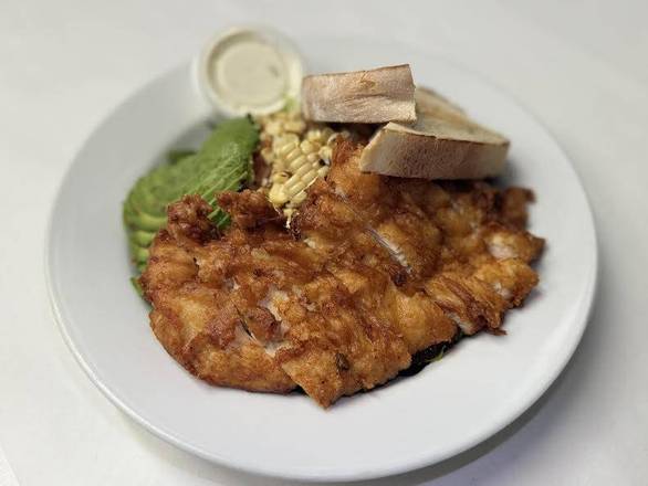 Crispy Fried Chicken Salad