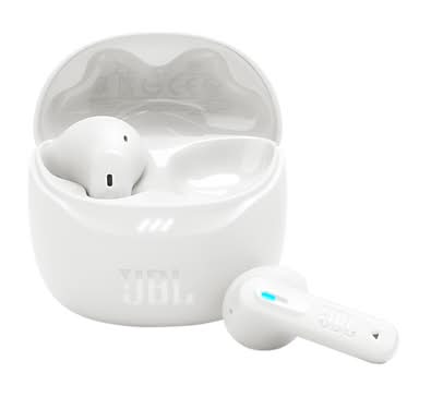 JBL Tune Flex 2 True Wireless Noise Canceling Earbuds, Bluetooth, White (JBLTFLEX2WHTAM)