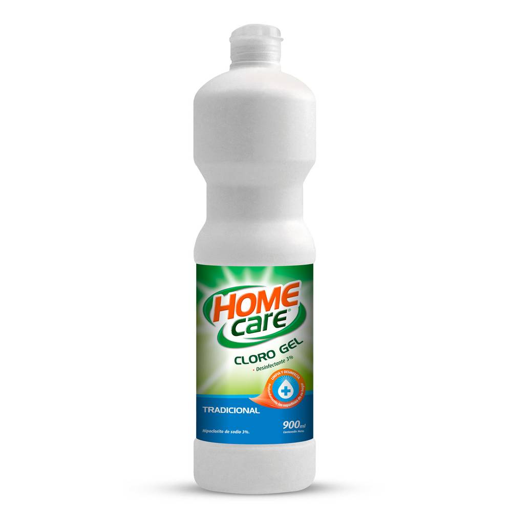 Home care cloro gel tradicional (botella 900 ml)