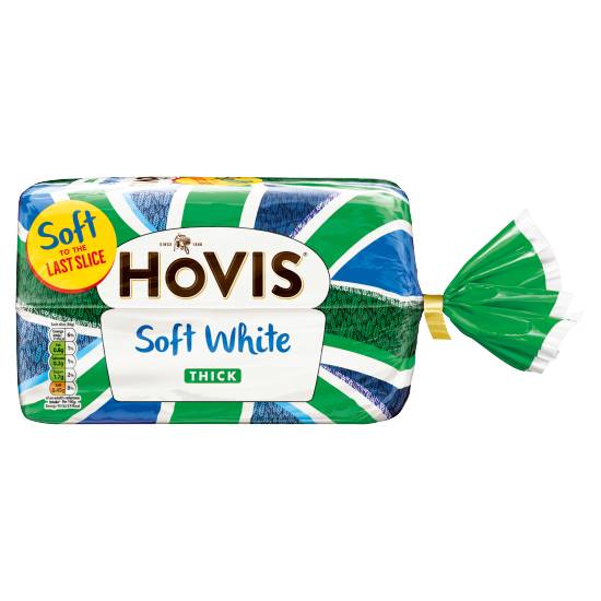 Hovis Soft White Thick Sliced Bread (800g)