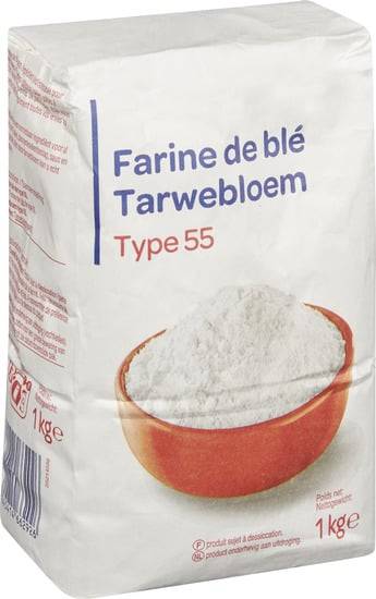 Type 55 - Farine de blé