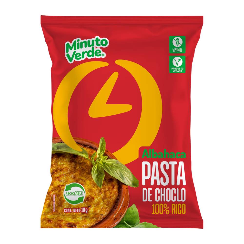 Minuto verde pasta de choclo congelada (bolsa 1 kg)