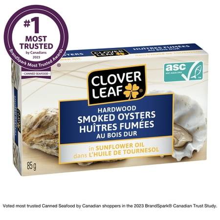 Clover Leaf Hardwood Smoked Oysters (85 g)