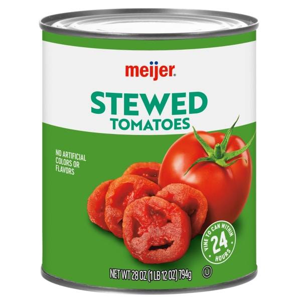 Meijer Sliced Stewed Tomatoes (28 oz)