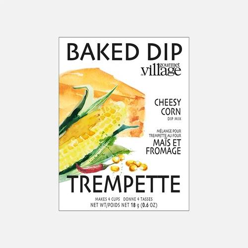 Mélange pour trempette au four maïs et fromage par Gourmet du Village