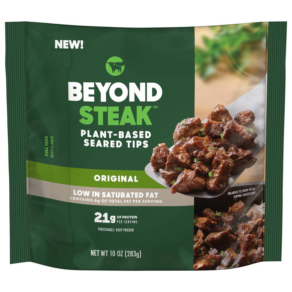 Beyond Original Steak Plant Based Seared Tips Meat (10 oz)