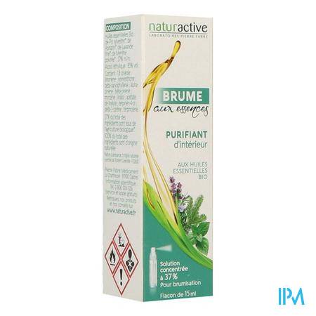 Naturactive Brume Essence 15ml Huile essentielle - Aromathérapie